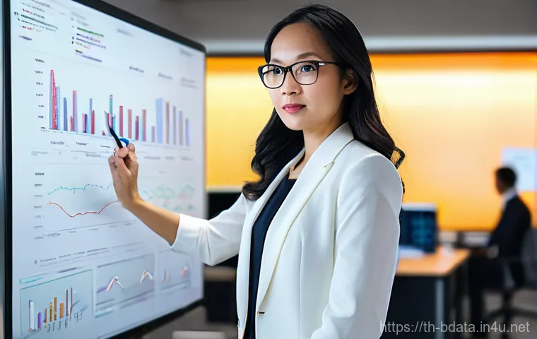 빅데이터 기술자 직무 환경 변화 - **Prompt 1: A Big Data Engineer in a Modern Workspace**
    A highly detailed, realistic photograph ...