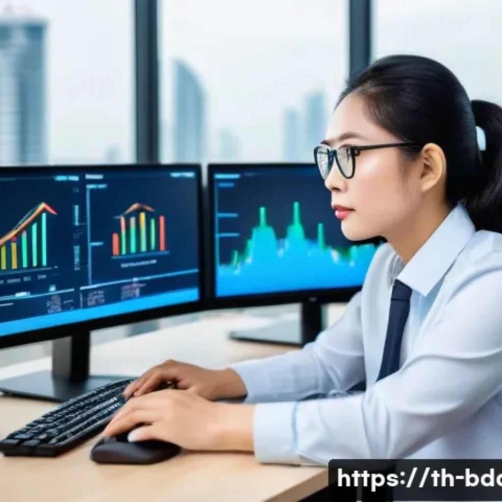 빅데이터 기술자의 IT 서비스 제공 사례 - **Prompt 1: Focused Big Data Engineer in a Modern Thai Office**
"A highly detailed, realistic ph...