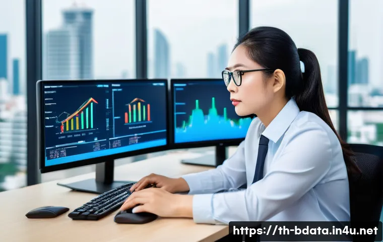 빅데이터 기술자의 IT 서비스 제공 사례 - **Prompt 1: Focused Big Data Engineer in a Modern Thai Office**
    "A highly detailed, realistic ph...
